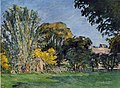 Paul Cézanne: Bosquet au Jas de Bouffan, um 1876
