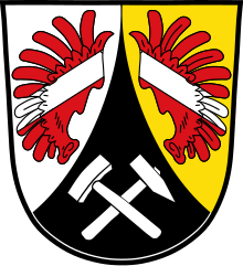 Wappen von Issigau, Gemeinde des Stammsitzes Reitzenstein