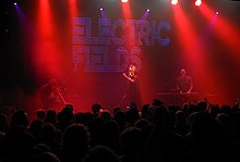 Electric Fields perform in their hometown of Adelaide during their "2000 and Whatever" tour