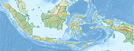 Reliefkarte: Indonesien