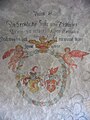 Wappen­darstellung in der Köditzer Leonhards­kirche