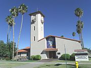 The historic Queen of Peace Church.