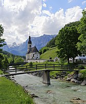 Kirche St. Sebastian in Ramsau bei Berchtesgaden
