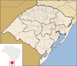 Eldorado do Sul – Mappa