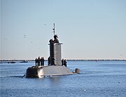 Simpson arriving at Naval Station Mayport; Nov. 26, 2012.