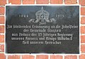Berlin-Staaken, Gedenktafel für Wilhelm II.