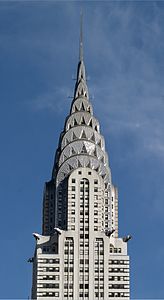 Chrysler Building in New York City, by William Van Alen (1928–30)