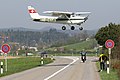 Kantonsstrasse 397 beim Flugplatz Birrfeld