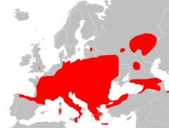 Mapa występowania