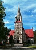 Nilsiä Church in National Romantic Style