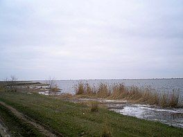 Coasts of the Malyi Sasyk Lagoon