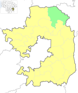 Location of Sužionys Eldership