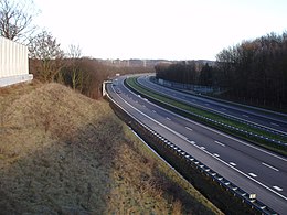 Die A79 in Höhe Rothem.