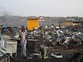 Müllsammeln als Exisitenzgrundlage in Agbogbloshie, einem Vortort von Accra, März 2011