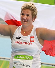 Weltmeisterin Anita Włodarczyk