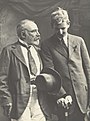 J.F. Archibald (left) with Henry Lawson
