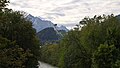 Blick von der Brücke in der Amraser Straße