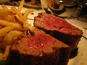 Chateaubriand steak