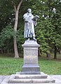 Lutherdenkmal in Aš (1883), einziges Lutherdenkmal in Böhmen