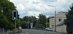 The N69 road passes through Glin