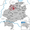 Lage der Gemeinde Nordsehl im Landkreis Schaumburg