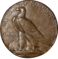 Transparent Saint-Gaudens medal