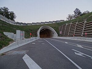 Scheibengipfeltunnel