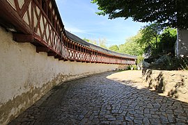 Wehrgang im Nordzwinger