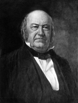 Black-and-white photographic portrait of Andrew Johnson