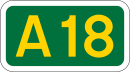 A18 road