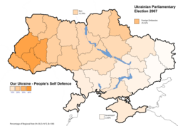 Unsere Ukraine - Nationale Selbstverteidigung (14,15 %)