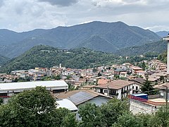 Gazzolo visto dalla chiesa di San Giovanni Battista a Pieve