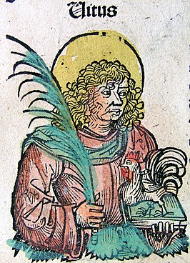 Vitus uit de Kroniek van Neurenberg (1493)