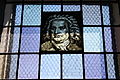 Fenster mit Johann Sebastian Bach