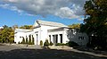 The funeral home and mortuary of the Új public cemetery