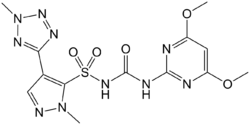 Strukturformel von Azimsulfuron