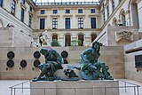 Personificaties van de vier naties, op de Cour Puget in het Louvre