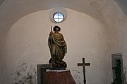 Chapel dedicated to Saint Bernard of Aosta in the Old Church, Macugnaga, Italy