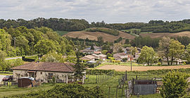 A general view of Comberouger