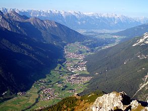 Blick vom Elfer talauswärts