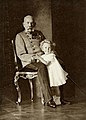Franz Joseph (1830–1916) mit Erzherzog Otto (1912–2011)