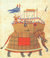 Howdah of the Qutb Shahi dynasty.