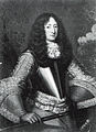 Q87093 Karel Emilius van Brandenburg circa 1673 (Schilderij: Jaques Vallaint) geboren op 16 februari 1655 overleden op 7 december 1674