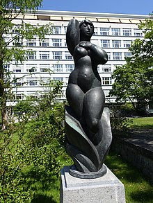 Daphne, 1951. Zuerst bei Neubadschulhaus, nach Beschädigung neuer Standort, Universitätsspital Basel