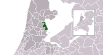 Location of Edam-Volendam