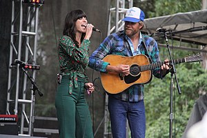 Nicki Bluhm and Tim Bluhm in 2011