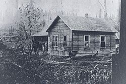 Davis Home and Post Office, Swofford, Washington