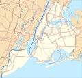 Existing NYC location map