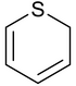 Structure of thiopyran