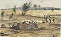 Image 14Fighting between Burke and Wills's supply party and Aboriginal Australians at Bulla in 1861 (from Queensland)